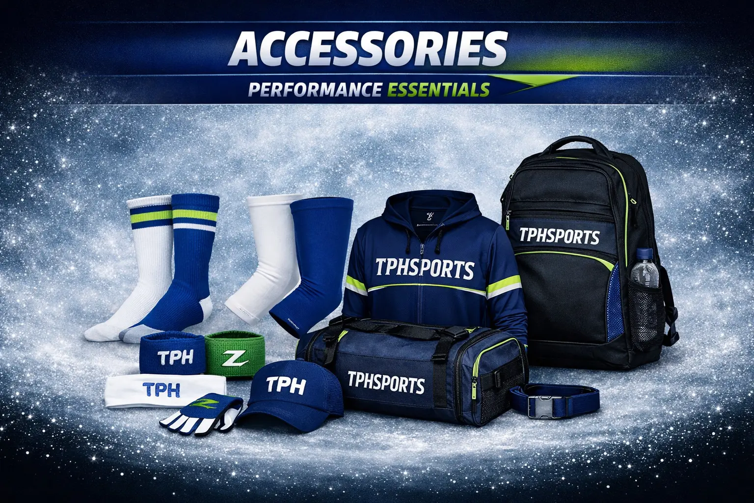 Performance Accessories custom accessories apparel by TPH Sports