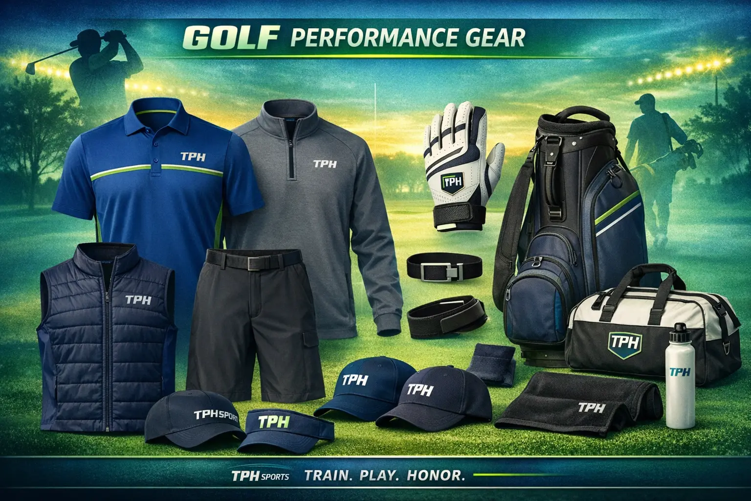 Golf custom uniform kit by TPH Sports