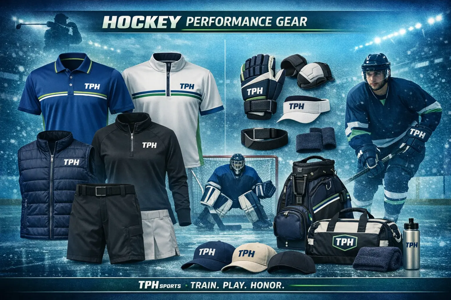 Hockey custom uniform kit by TPH Sports